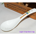 2015 Haonai Antique cartoon design ceramic spoon